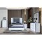 Global Furniture Usa Modern  High Gloss Ylime Smooth White Queen Bed With Led 3867 - alternate 4